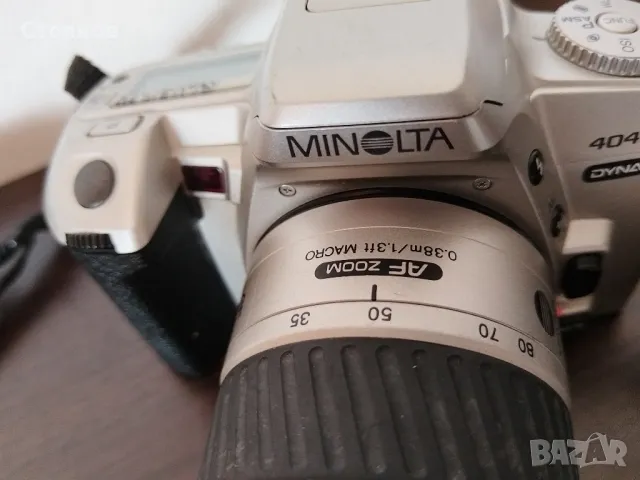 MINOLTA 404 si DYNAX , снимка 10 - Фотоапарати - 47313837