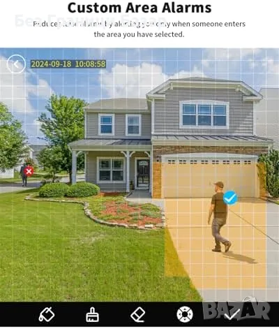 Нова 4G LTE камера за сигурност на открито, без Wi-Fi, слънчево захранване, снимка 5 - IP камери - 47831088