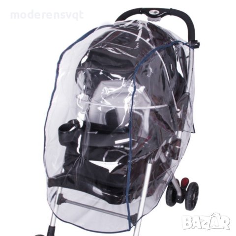 Универсален дъждобран за бебешка количка, снимка 3 - Детски колички - 41847035