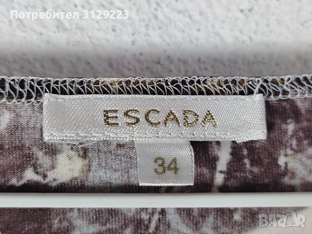 Escada Tshirt EU 34 nr. B55, снимка 2 - Тениски - 40576886