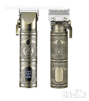 Електрическа машинка за подстригване VGR, V-697, Стоманени остриета, снимка 4 - Други инструменти - 44463833