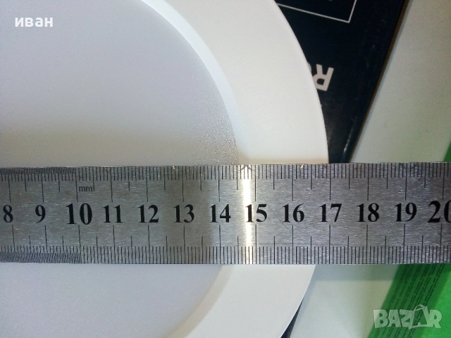 LED Панел Кръг  12W 4000К Нови налични 2 броя, снимка 10 - Лед осветление - 51950805