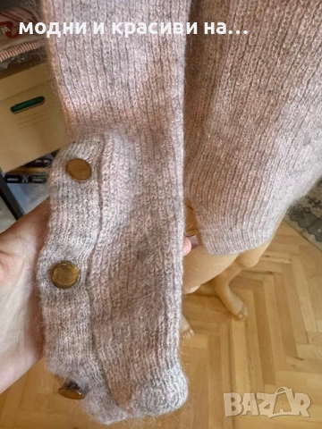 Пуловер Neo Noir(мохер и вълна), размер М, снимка 4 - Блузи с дълъг ръкав и пуловери - 52789696