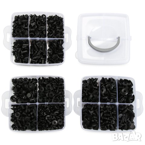 Комплект щипки за кори тапицерия за автомобил 620 броя, снимка 2 - Аксесоари и консумативи - 41017487