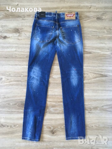 Dsquared2 мъжки дънки от ликвидация на магазин, размер 42, снимка 2 - Дънки - 51324904