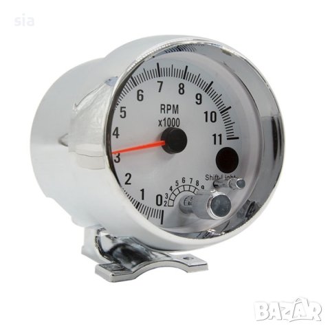 Оборотомер, Бял, 3.75", 95мм, снимка 2 - Аксесоари и консумативи - 41571495