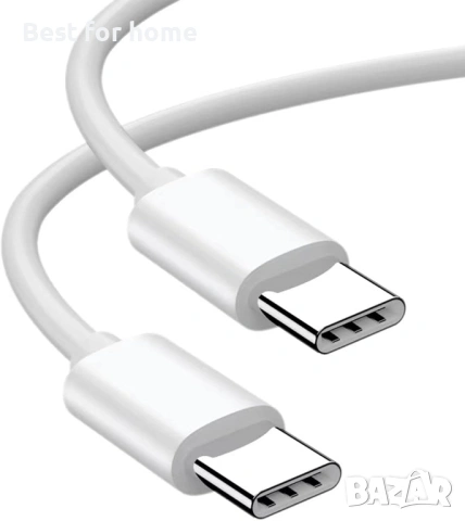 96W USB C зарядно за MacBook Pro/Air, iPad Pro, iPhone, Samsung, снимка 7 - USB кабели - 53357826