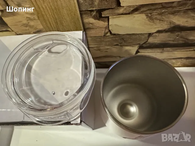 НОВО! Термочаша - двустенна, 350 мл , снимка 3 - Термоси - 48590920