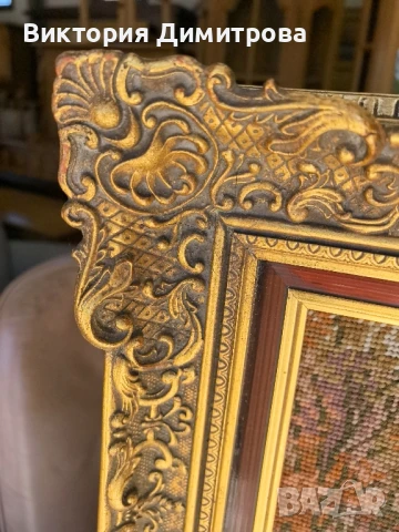 Гоблен "На лов" , снимка 3 - Гоблени - 51408879