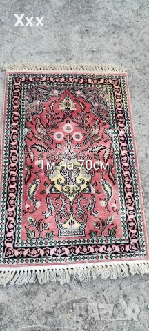 Ръчно тъкана копринена пътека.Топ антика за ценители.