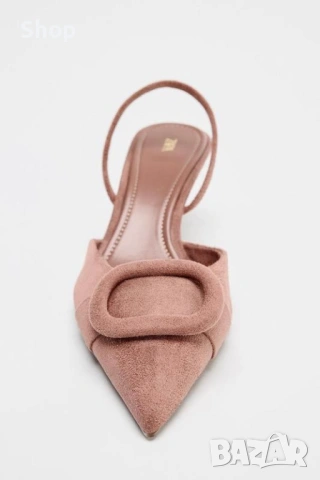 Обувки на ток на Zara , снимка 2 - Дамски обувки на ток - 53800008