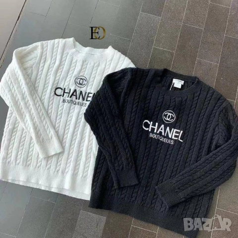 пуловер valentino garavani chanel, снимка 4 - Блузи с дълъг ръкав и пуловери - 51444794