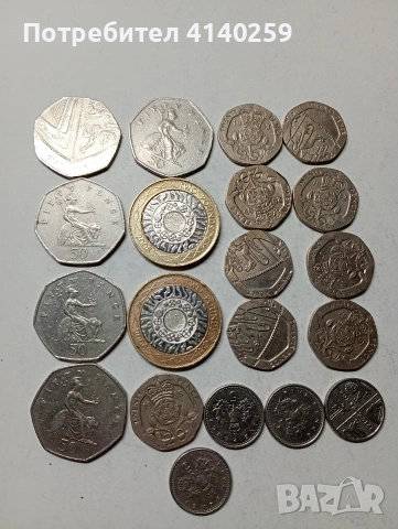 ВЕЛИКОБРИТАНИЯ МОНЕТИ 