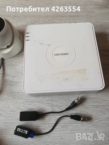 ОФЕРТА DVR Hikvision  + 4  камери за части или ремонт, снимка 3 - Комплекти за видеонаблюдение - 47589307