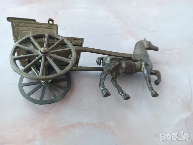 Бронзова колесница, снимка 5 - Колекции - 51724640