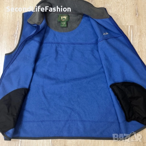 Мъжки поларен  елек Cabela's Stillwater Supply Co. размер M син., снимка 4 - Якета - 52450952