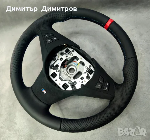 Претапициран волан за BMW E60, снимка 11 - Части - 55838698