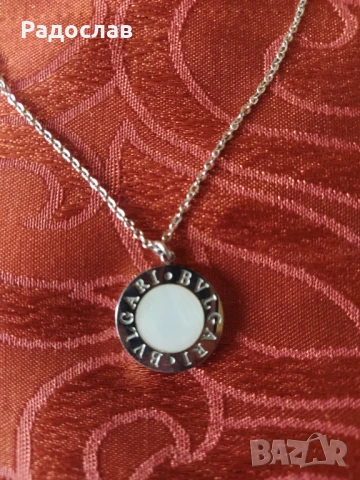 колие BVLGARI, снимка 2 - Колиета, медальони, синджири - 51252650