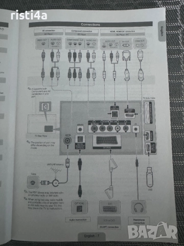 Плазмен телевизор Samsung 43 inch Hd Ps43e450a1, снимка 4 - Телевизори - 51798111