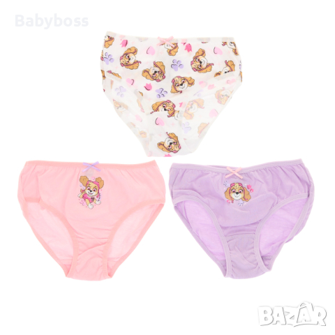 Бикини за момиче Пес Патрул - комплект от 3 бр., снимка 1