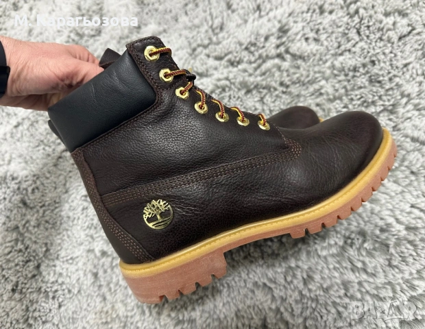 Нови обувки Timberland Espresso Premium 6-Inch Boot, Размер 42, снимка 3 - Мъжки боти - 53527670