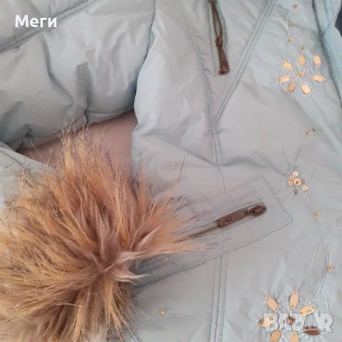 дамско-младежко нежно светло зелено- синьо късо с етикета яке, снимка 6 - Якета - 52400196