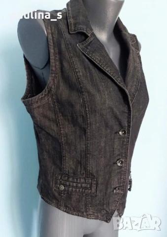 Три различни броя / Марков джинсов и дънкови елеци "Cecil" , снимка 15 - Елеци - 44413007