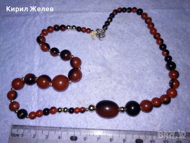 СТАР РЕТРО АРТ ДЕКО СТИЛ ГЕРДАН ЦВЕТЕН ЧЕШКИ КРИСТАЛ и ЗЛАТИСТИ МЪНИСТА 38857, снимка 4 - Антикварни и старинни предмети - 41861523