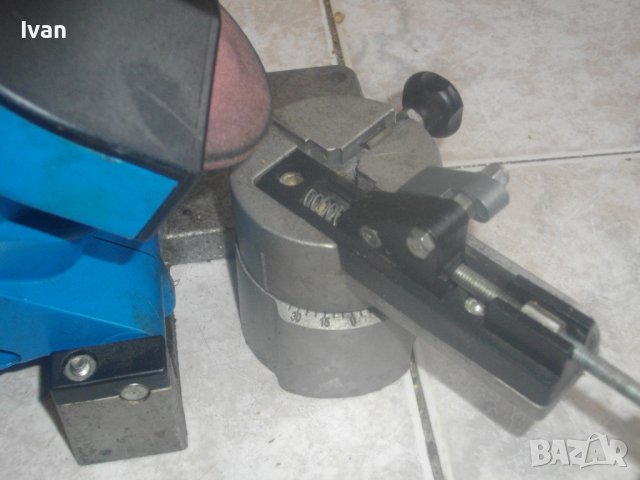 GUDE GS650-85W/ф100mm-Немска Профи Ел.Машина Заточване На Вериги-Регулируем Наклон 0-35 Градуса, снимка 6 - Други инструменти - 41957506