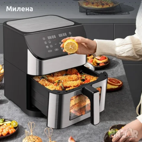 Фритюрник с горещ въздух, снимка 4 - Фритюрници - 55866663