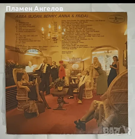 Грамофонна плоча ABBA-ABBA 1975.Полско издание Polskie Nagrania Muza. , снимка 2 - Грамофонни плочи - 56249791