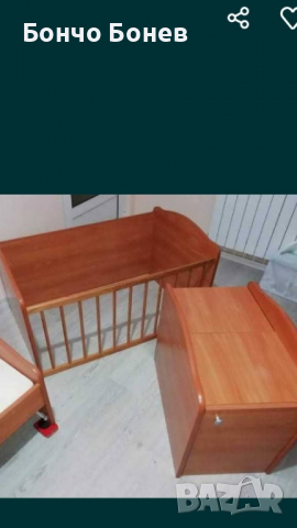 Детска кошара с ракла, снимка 5 - Кошарки - 34477459