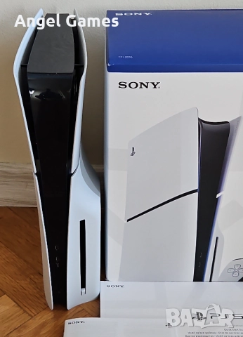 Playstation 5 SLIM DISC EDITION Плейстейшън слим конзола PS5 джойстик, снимка 3 - PlayStation конзоли - 48963757