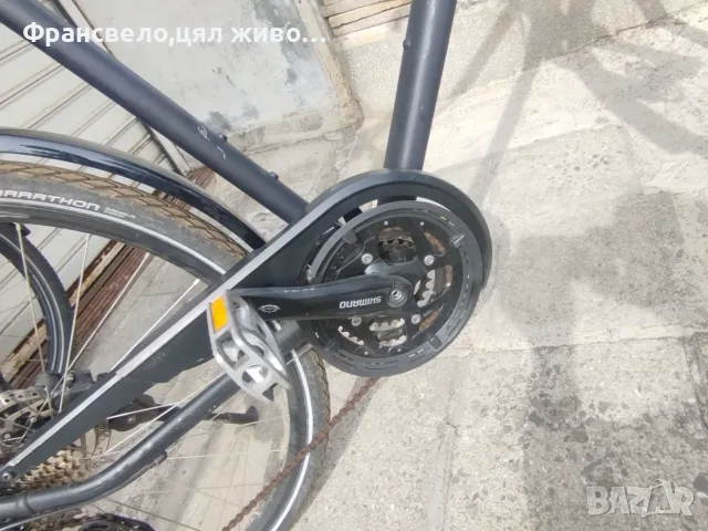 28 цола алуминиев велосипед колело като ново 3 по 10 скорости Shimano deore , снимка 8 - Велосипеди - 56079893