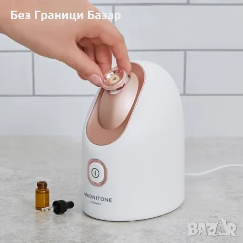 Нов Нано пара уред за лице и овлажнител с етерични масла + бамбукова кърпа, снимка 8 - Други - 47294586