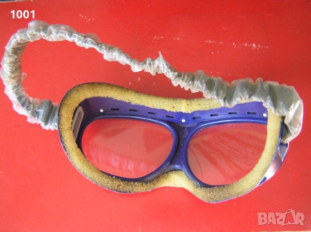 мотоциклетни стари очила за мотор от 70 години, снимка 3 - Колекции - 24700782