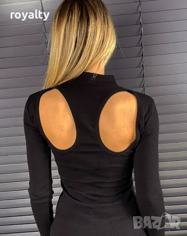 Дамска блуза с акцент, снимка 2 - Блузи с дълъг ръкав и пуловери - 49238594