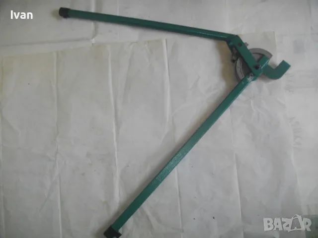 НОВ немски РЪЧЕН ТРЪБОГИБ 15мм Старо качество масивен уред огъване тръби всякакви BOTTEN BERG B.V., снимка 18 - Други инструменти - 47757262