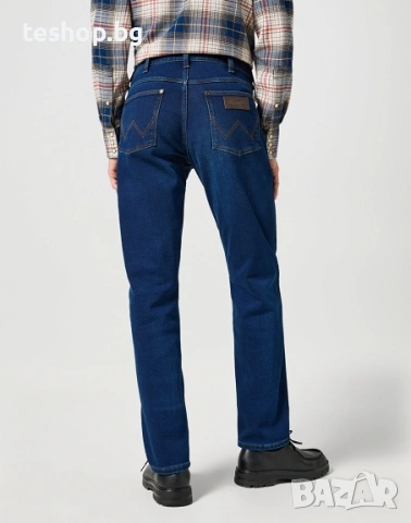 Мъжки дънки Wrangler Greensboro Sunset Rinse W38 L30 /размер М/, снимка 3 - Дънки - 53484626