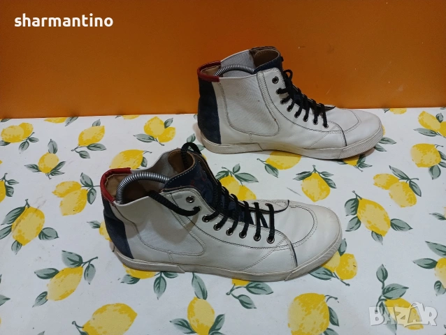 Hugo Boss кожени N 42 -15 €, снимка 4 - Маратонки - 53330270