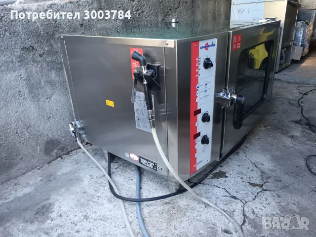 Професионален конвектомат, снимка 4 - Обзавеждане на кухня - 55978630