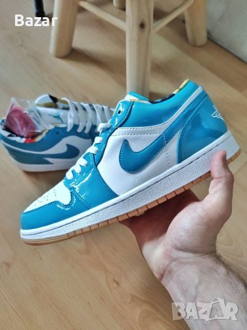 Нови Оригинални Мъжки Обувки Кецове Маратонки Размер 43 Номер 27.5см Стелка Nike Air Jordan 1 Low, снимка 6 - Маратонки - 41424772