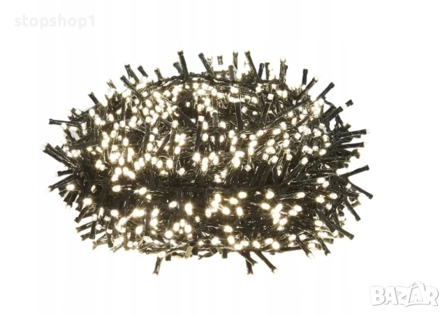 LED коледни светлини 2000 светлини - 45 метра , снимка 2 - Външни лампи - 52630703