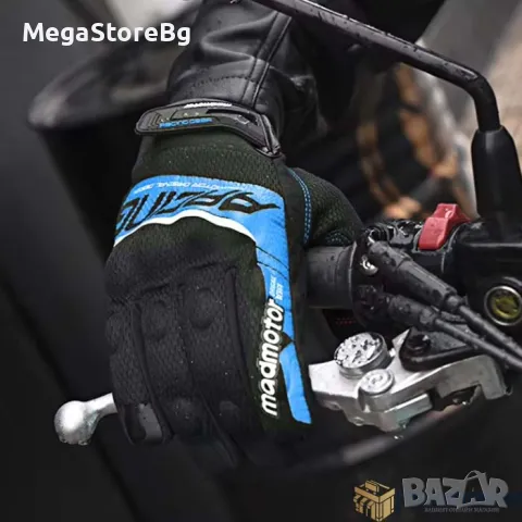 Ръкавици за мотор PA1022 - M,L,XL,XXL - 2 БР/К-Т - Сини, снимка 3 - Аксесоари и консумативи - 49470517