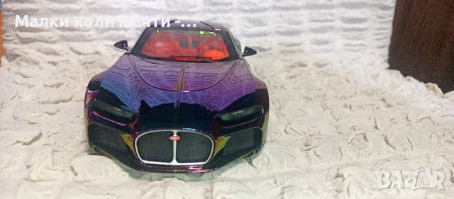 Метална кола Bugatti Atlantic , чисто нова , снимка 6 - Колекции - 52790822