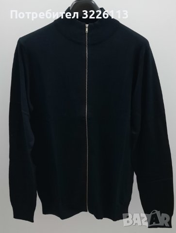 Мъжкa жилетка Jack & Jones /Slim Fit/ размер - L, два цвята - черно и сиво., снимка 4 - Блузи - 38937841