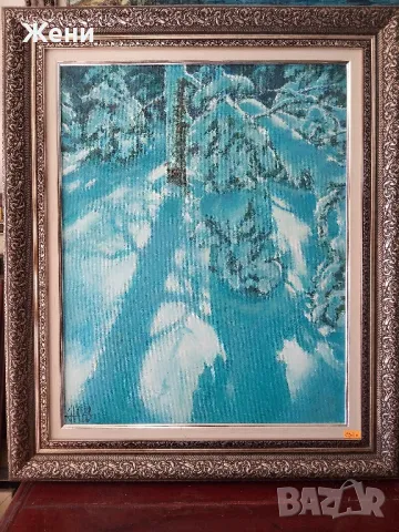 Маслена картина на Николай Ханзъров , снимка 1