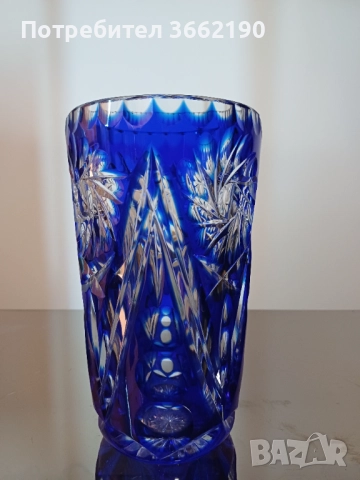 Кристална ваза, снимка 2 - Вази - 52868878