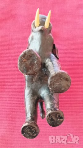Стар слон папие маше. , снимка 5 - Антикварни и старинни предмети - 42551456