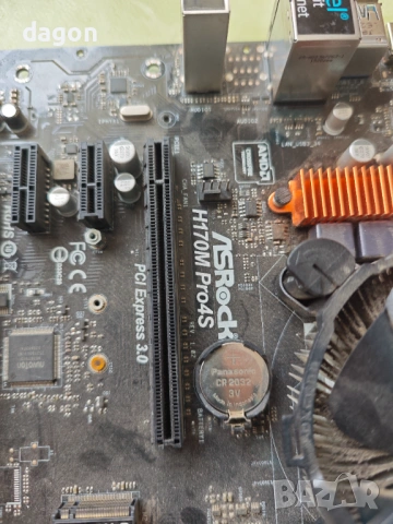 ASRock H170M Pro4S + i3 6100 и охлаждане , снимка 3 - Други - 53400368